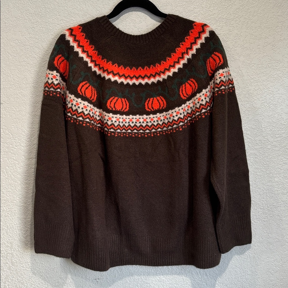 VINCE CAMUTO Pumpkin Pullover Sweater - Picture 6 of 7